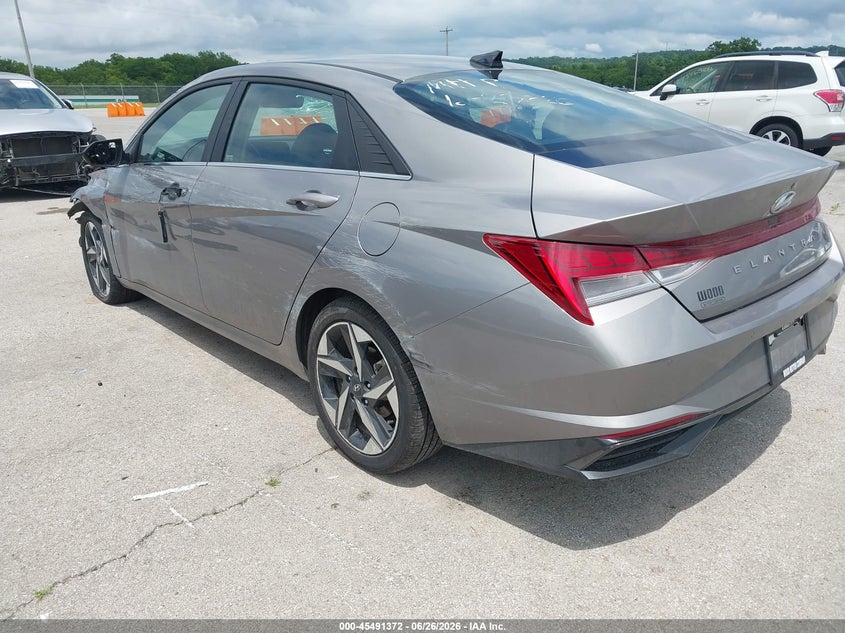 2023 Hyundai Elantra VIN KMHLP4AG9PU495941 IAAI salvage auction — ALL OVER, Salvage Title, sold $2,450 on 2026-08-02 (photo 3)
