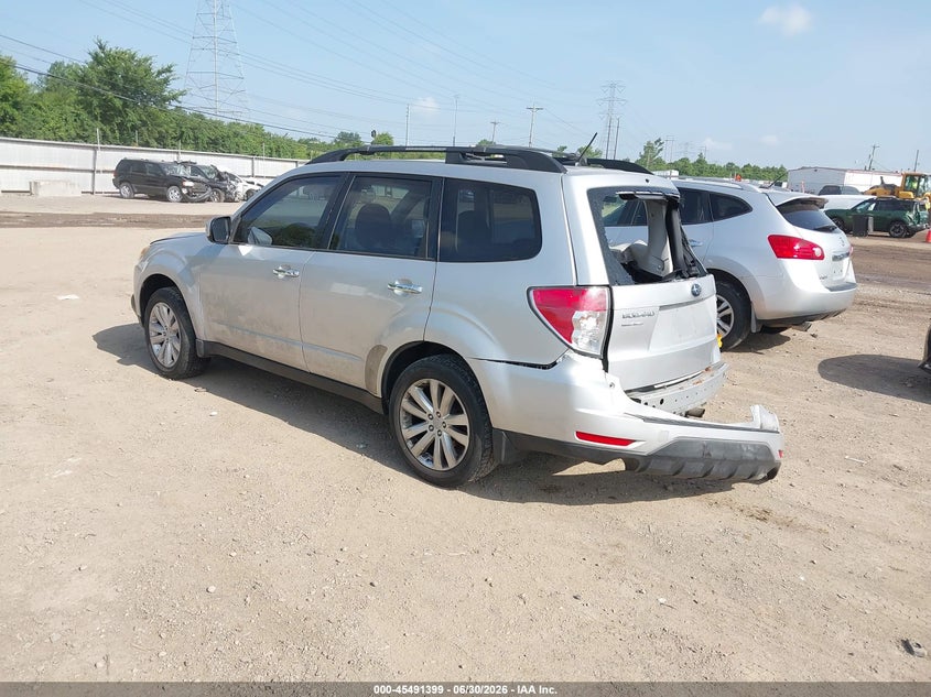 2011 Subaru Forester VIN JF2SHADC9BH718230 IAAI salvage auction — RIGHT REAR, Salvage (Ohio), sold $700 on 2026-07-30 (photo 3)