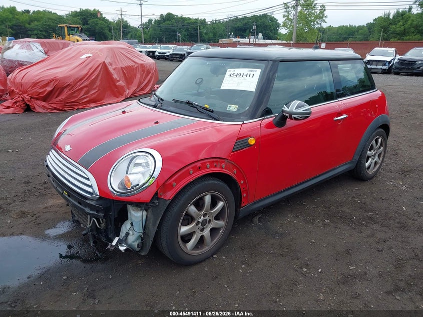 2008 Mini Hard top VIN WMWMF33588TU67117 IAAI salvage auction — FRONT END, Salvage (Idaho), sold $400 on 2026-08-12 (photo 2)