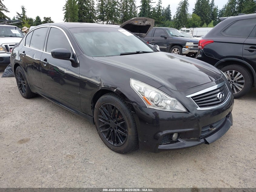 2011 Infiniti G37 VIN JN1CV6AR6BM400724 IAAI salvage auction — NORMAL WEAR, Clear (Washington), sold $925 on 2026-07-29 (photo 1)