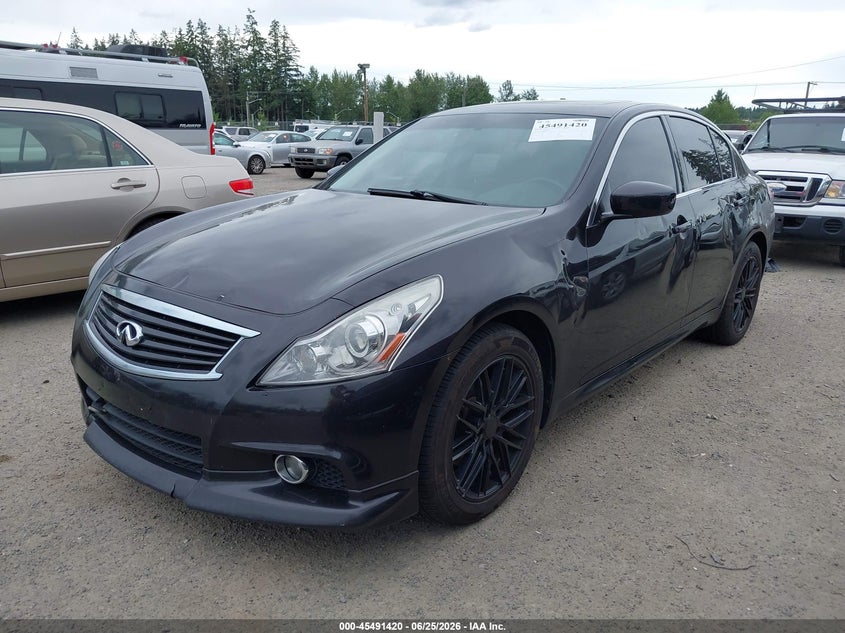 2011 Infiniti G37 VIN JN1CV6AR6BM400724 IAAI salvage auction — NORMAL WEAR, Clear (Washington), sold $925 on 2026-07-29 (photo 2)