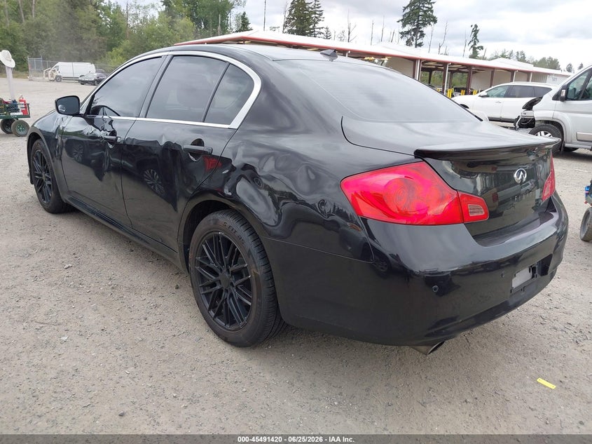 2011 Infiniti G37 VIN JN1CV6AR6BM400724 IAAI salvage auction — NORMAL WEAR, Clear (Washington), sold $925 on 2026-07-29 (photo 3)