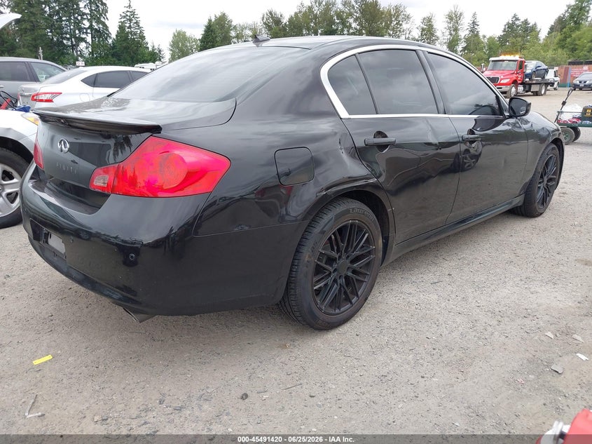 2011 Infiniti G37 VIN JN1CV6AR6BM400724 IAAI salvage auction — NORMAL WEAR, Clear (Washington), sold $925 on 2026-07-29 (photo 4)