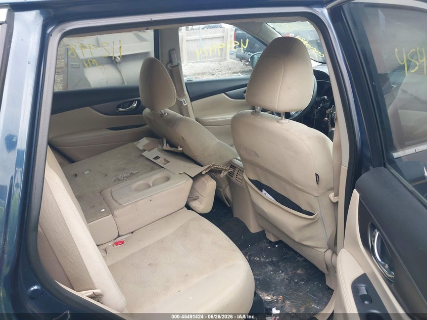 2016 Nissan Rogue VIN KNMAT2MV3GP643604 IAAI salvage auction — FRONT END, Clear (Indiana), sold $575 on 2026-07-08 (photo 8)