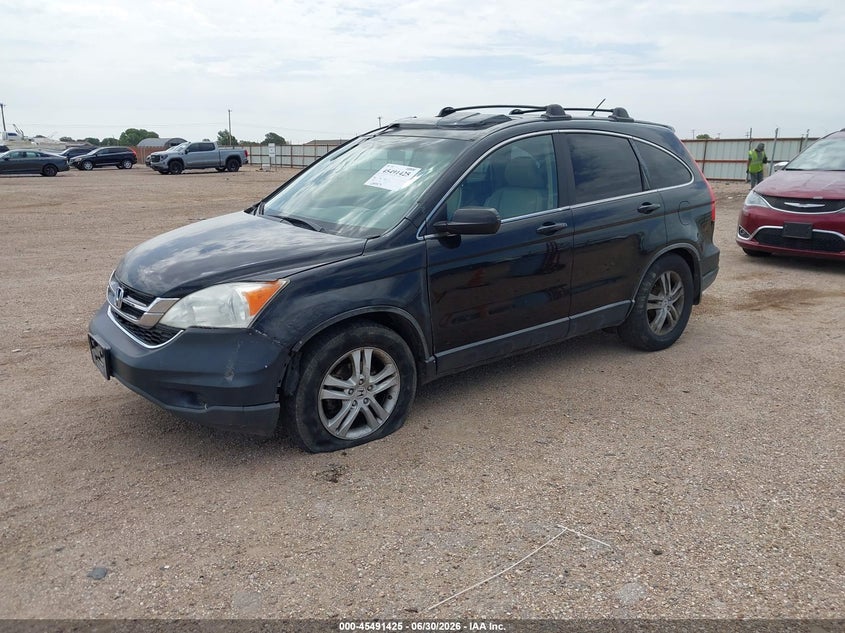 2010 Honda Cr-v VIN JHLRE4H77AC012800 IAAI salvage auction — LEFT FRONT, Nrc Lienholder Repossession Paperwork (Texas), sold $600 on 2026-07-27 (photo 2)