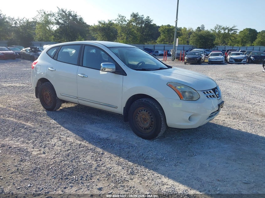 2012 Nissan Rogue VIN JN8AS5MV1CW394566 IAAI salvage auction — LEFT SIDE, Rebuildable (Florida), sold $375 on 2026-07-23 (photo 1)