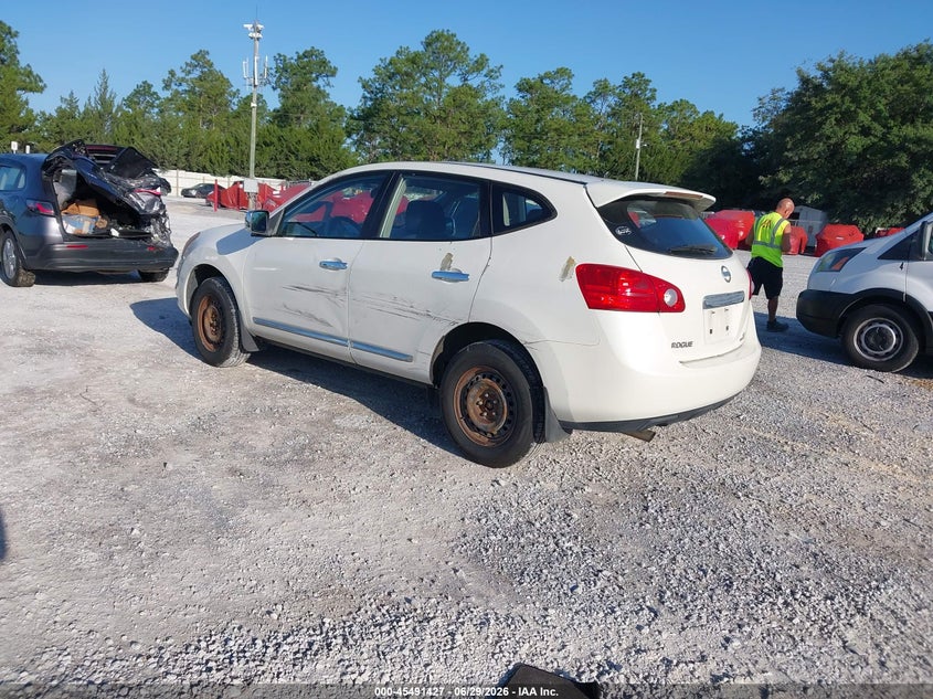 2012 Nissan Rogue VIN JN8AS5MV1CW394566 IAAI salvage auction — LEFT SIDE, Rebuildable (Florida), sold $375 on 2026-07-23 (photo 3)
