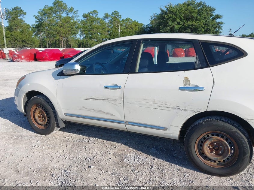 2012 Nissan Rogue VIN JN8AS5MV1CW394566 IAAI salvage auction — LEFT SIDE, Rebuildable (Florida), sold $375 on 2026-07-23 (photo 6)