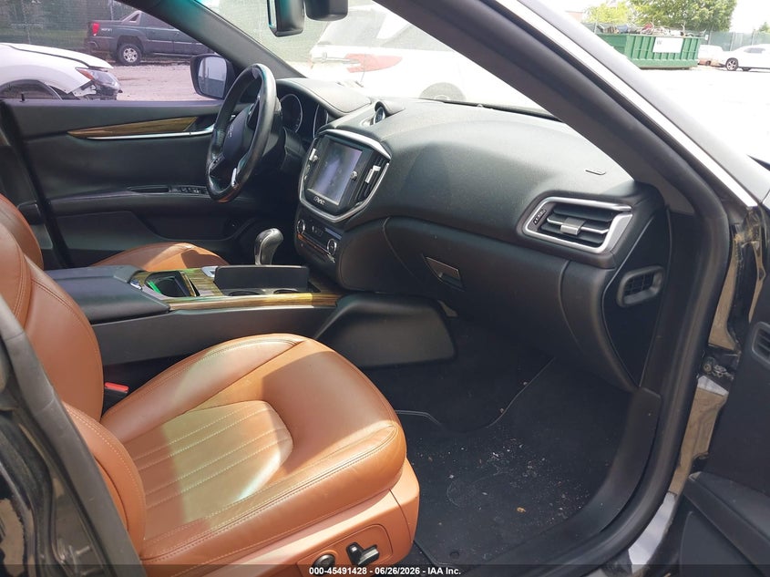 2015 Maserati Ghibli VIN ZAM57RTA3F1142125 IAAI salvage auction — FRONT END, Salvage (Pennsylvania), sold $5,225 on 2026-07-31 (photo 5)