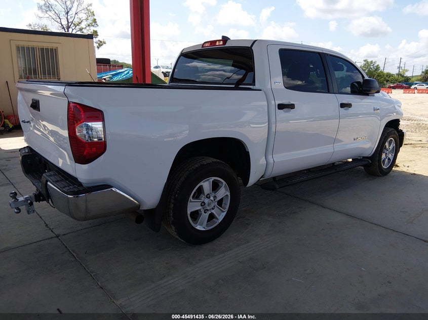 2020 Toyota Tundra VIN 5TFDY5F11LX947745 IAAI salvage auction — FRONT & REAR, Rebuildable (Florida), sold $16,200 on 2026-07-16 (photo 4)