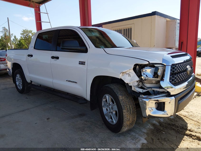 2020 Toyota Tundra VIN 5TFDY5F11LX947745 IAAI salvage auction — FRONT & REAR, Rebuildable (Florida), sold $16,200 on 2026-07-16 (photo 6)