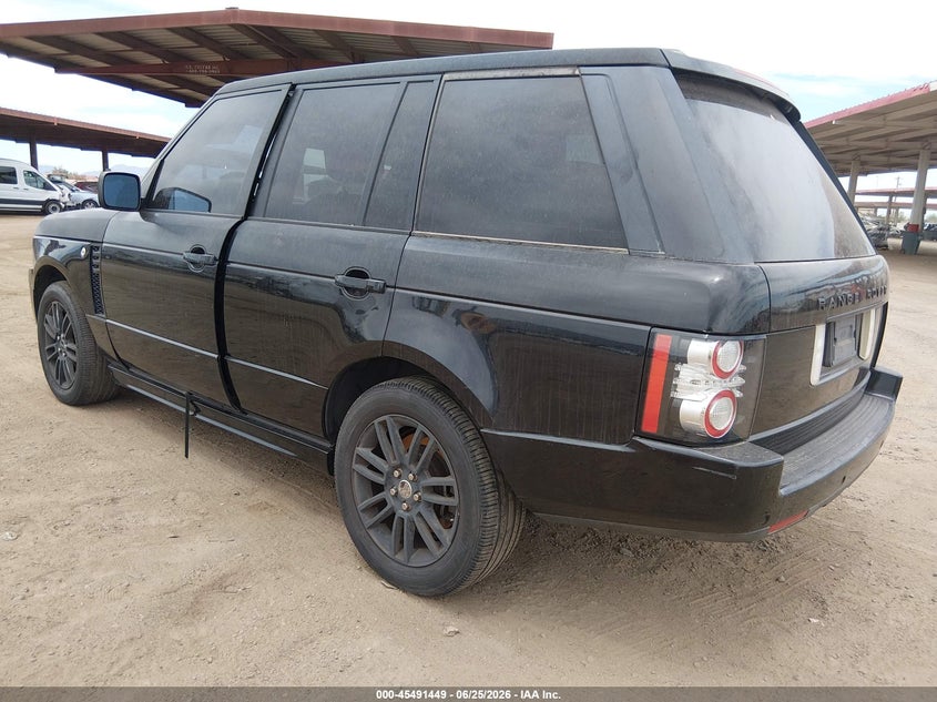 2011 Land rover RANGE ROVER VIN SALME1D42BA338348 IAAI salvage auction — NORMAL WEAR, Clear-Dealer Only (Arizona), sold $375 on 2026-07-28 (photo 3)