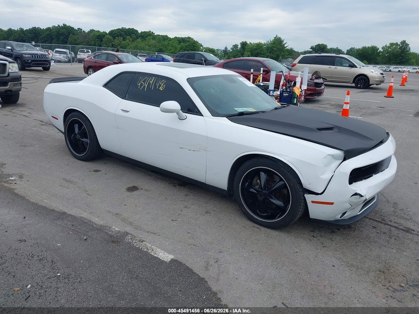 2016 Dodge Challenger VIN 2C3CDZBT2GH255367 IAAI salvage auction — FRONT END, Clear (Indiana), sold $4,550 on 2026-07-29 (photo 1)