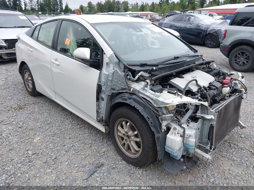 2018 Toyota Prius VIN JTDKARFU1J3549467 IAAI salvage auction — FRONT END, Bill Of Sale (Washington), sold $1,900 on 2026-07-19 (photo 1)