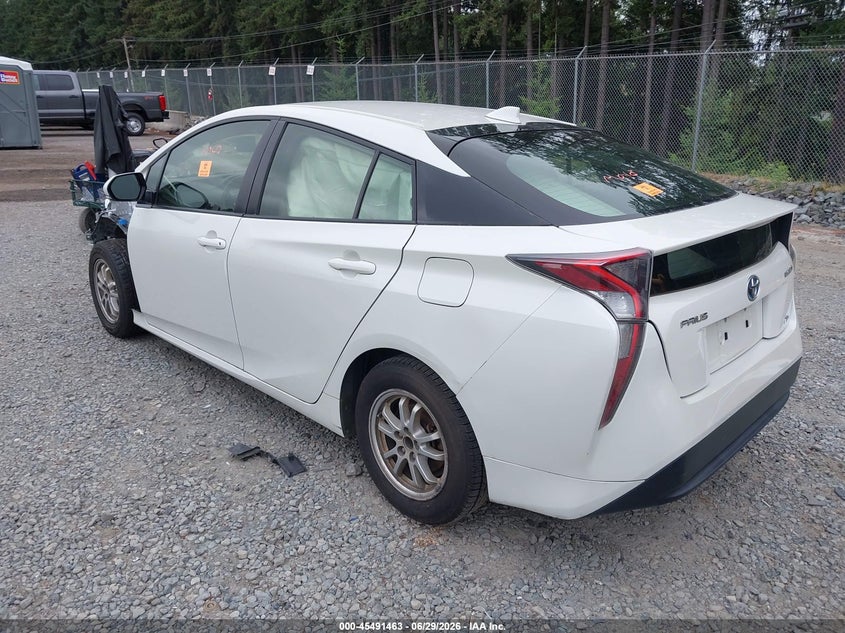 2018 Toyota Prius VIN JTDKARFU1J3549467 IAAI salvage auction — FRONT END, Bill Of Sale (Washington), sold $1,900 on 2026-07-19 (photo 3)