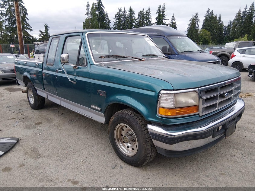 1996 Ford F-150 lightning VIN 1FTEX15H4TKA13462 IAAI salvage auction — NORMAL WEAR, Clear (Washington), sold $650 on 2026-07-08 (photo 1)
