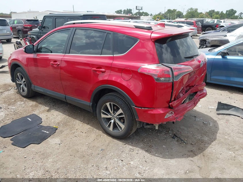 2017 Toyota Rav 4 VIN 2T3WFREV5HW387220 IAAI salvage auction — REAR END, Salvage (Texas), sold $7,900 on 2026-07-18 (photo 3)