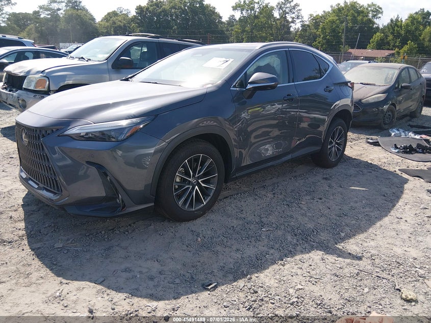 2025 Lexus NX 350h VIN 2T2GKCEZXSC034114 IAAI salvage auction — Unknown, Clear (South Carolina), sold $19,100 on 2026-08-27 (photo 2)