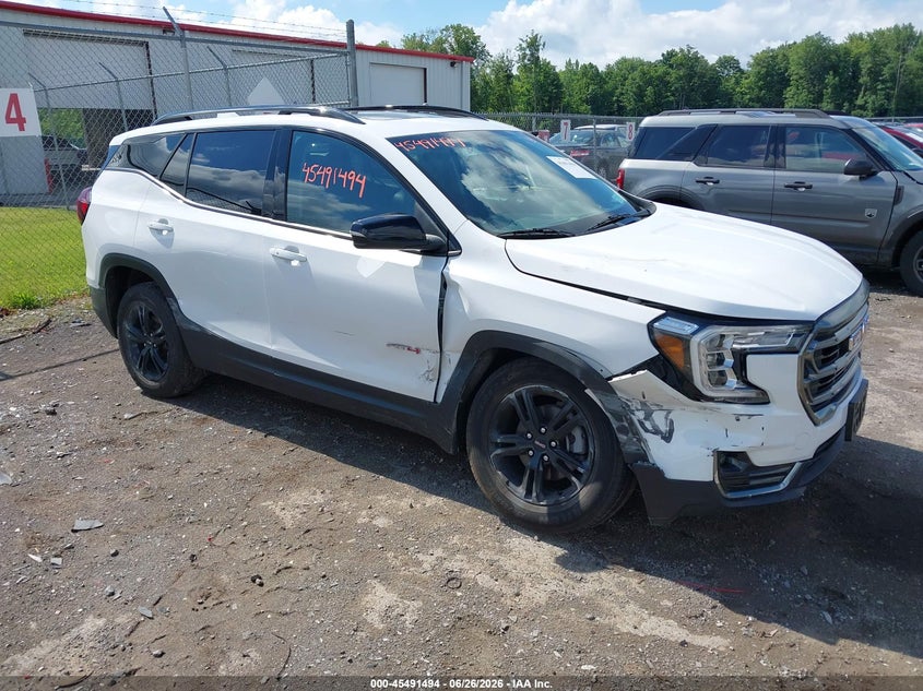 2022 Gmc Terrain VIN 3GKALYEV7NL252308 IAAI salvage auction — SIDE, Mv-907A (New York), sold $7,600 on 2026-07-26 (photo 1)