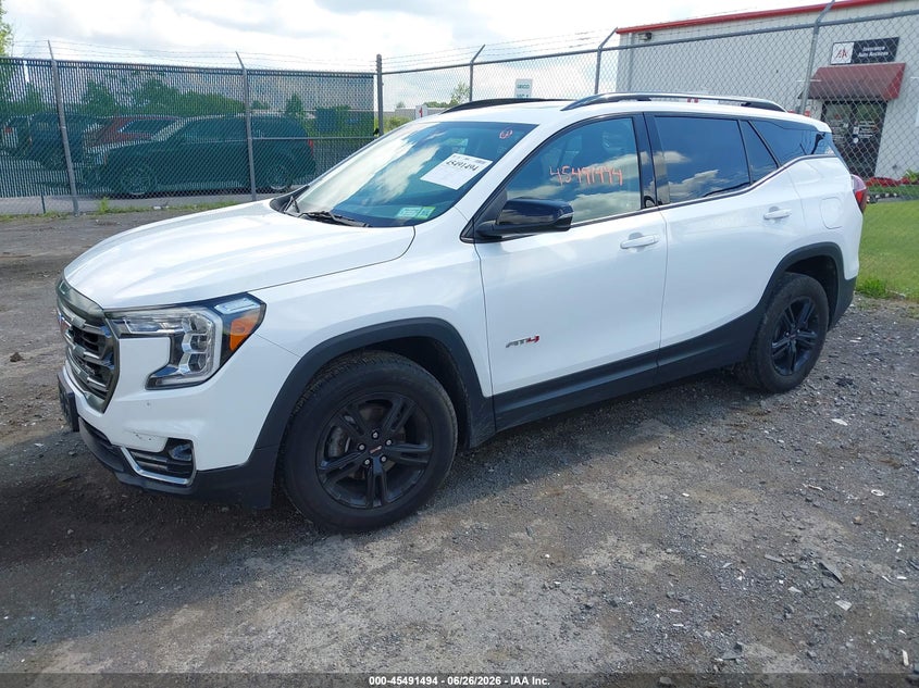 2022 Gmc Terrain VIN 3GKALYEV7NL252308 IAAI salvage auction — SIDE, Mv-907A (New York), sold $7,600 on 2026-07-26 (photo 2)