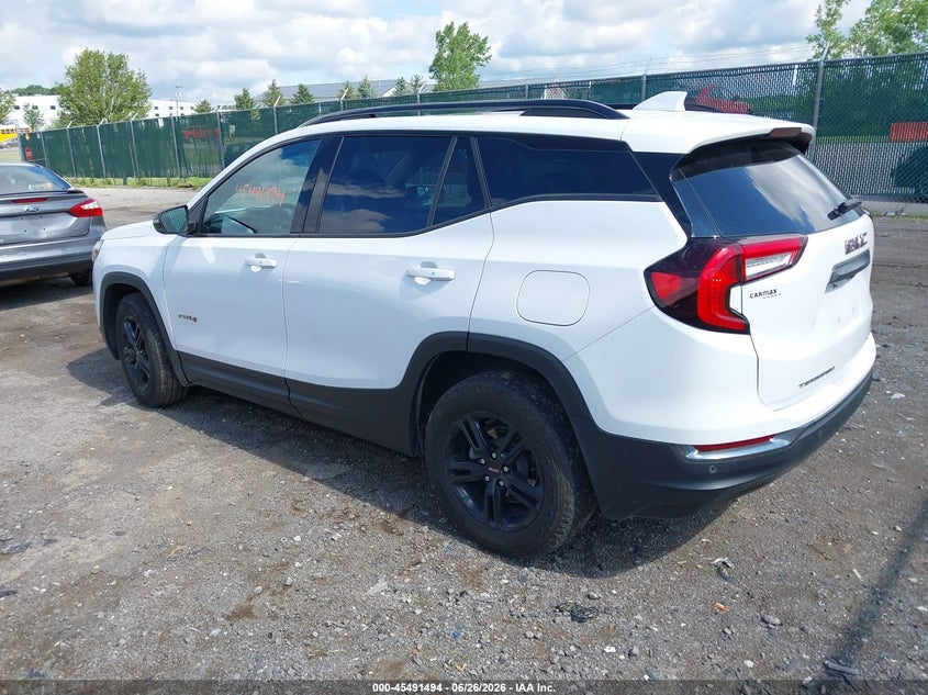 2022 Gmc Terrain VIN 3GKALYEV7NL252308 IAAI salvage auction — SIDE, Mv-907A (New York), sold $7,600 on 2026-07-26 (photo 3)