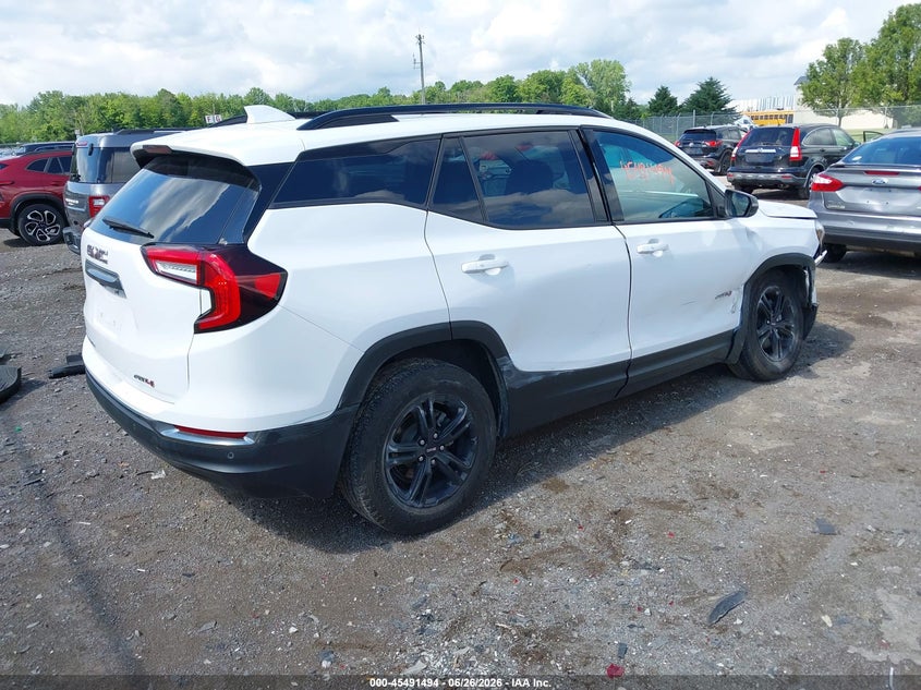 2022 Gmc Terrain VIN 3GKALYEV7NL252308 IAAI salvage auction — SIDE, Mv-907A (New York), sold $7,600 on 2026-07-26 (photo 4)