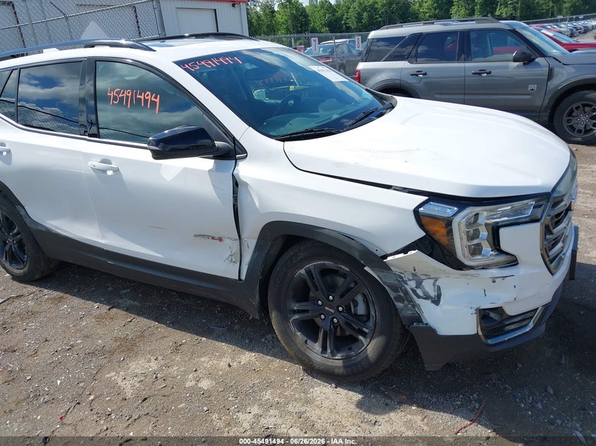 2022 Gmc Terrain VIN 3GKALYEV7NL252308 IAAI salvage auction — SIDE, Mv-907A (New York), sold $7,600 on 2026-07-26 (photo 6)
