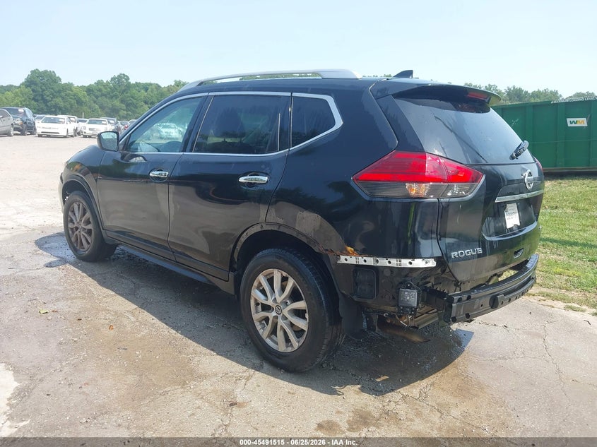 2017 Nissan Rogue VIN KNMAT2MV4HP519245 IAAI salvage auction — NORMAL WEAR, Clear (Tennessee), sold $1,050 on 2026-07-29 (photo 3)