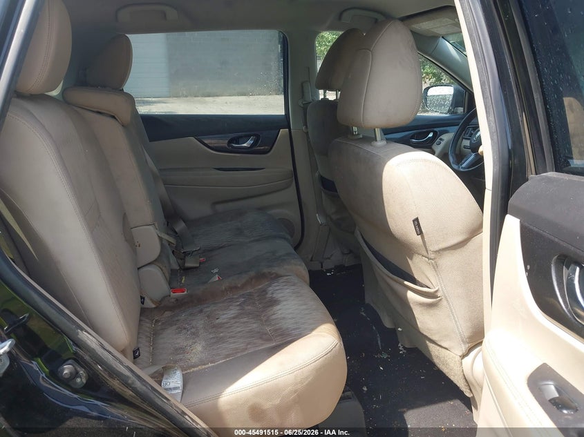 2017 Nissan Rogue VIN KNMAT2MV4HP519245 IAAI salvage auction — NORMAL WEAR, Clear (Tennessee), sold $1,050 on 2026-07-29 (photo 8)