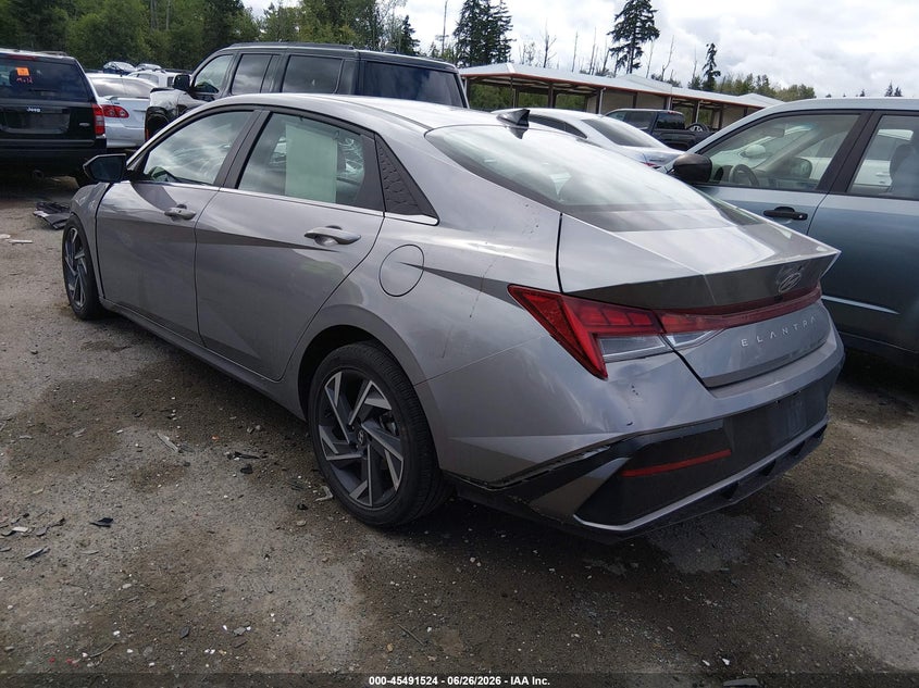 2025 Hyundai Elantra VIN KMHLS4DG1SU987205 IAAI salvage auction — FRONT END, Bill Of Sale - Parts Only (Washington), sold $25 on 2026-07-22 (photo 3)