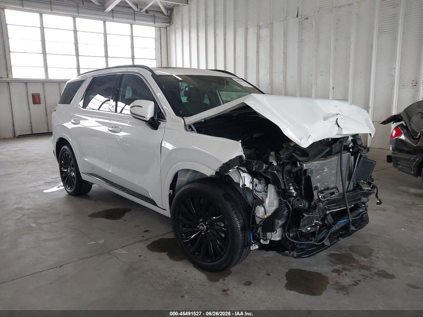2025 Hyundai Palisade VIN KM8R7DGE2SU909201 — IAAI salvage auction photo
