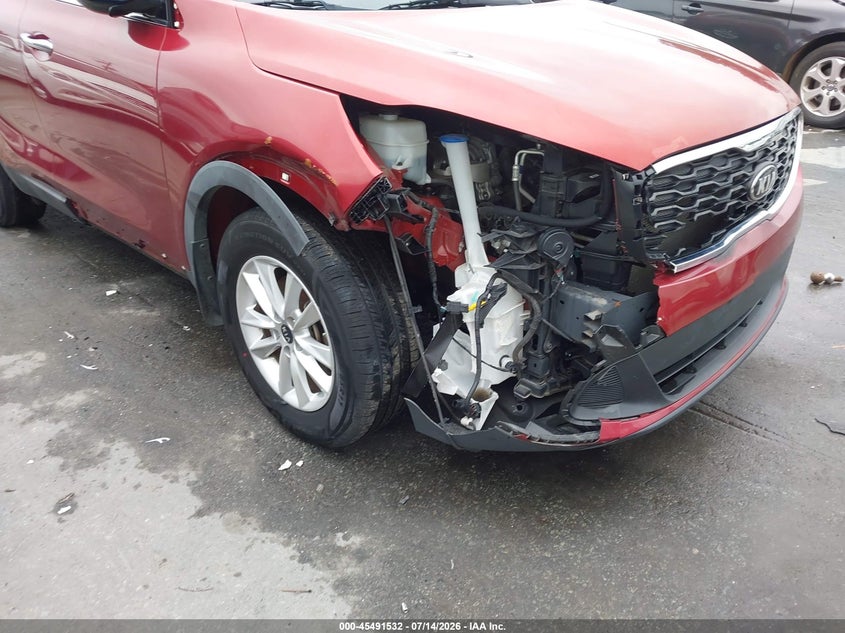 2019 Kia Sorento VIN 5XYPG4A34KG465310 IAAI salvage auction — RIGHT FRONT, Salvage (North Carolina), sold $2,500 on 2026-07-31 (photo 6)
