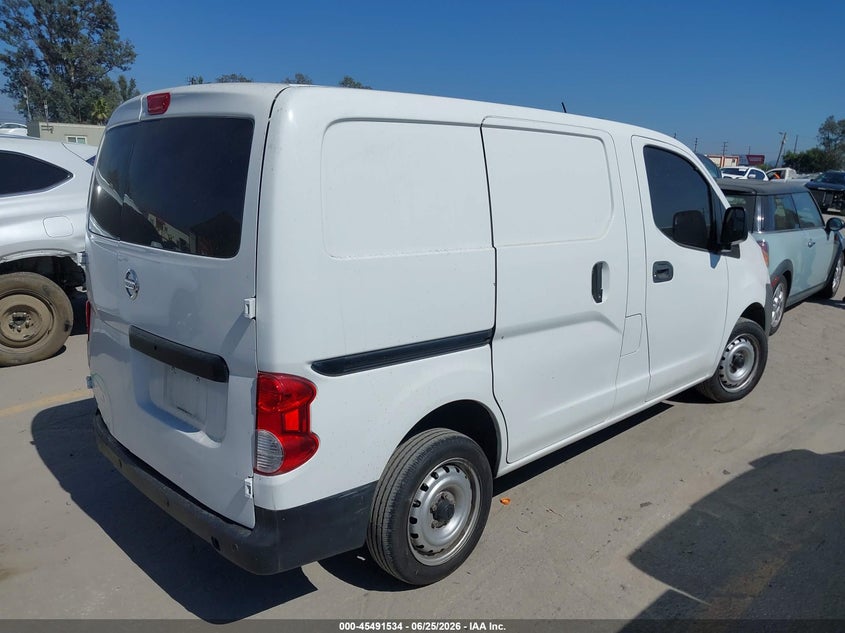2017 Nissan Nv200 VIN 3N6CM0KN6HK690073 IAAI salvage auction — LEFT REAR, Salvage (California), sold $3,575 on 2026-07-15 (photo 4)