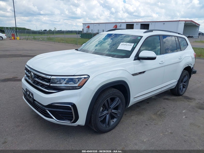 2021 Volkswagen Atlas VIN 1V2NR2CA2MC583217 IAAI salvage auction — ALL OVER, Salvage Title, sold $7,650 on 2026-08-24 (photo 2)