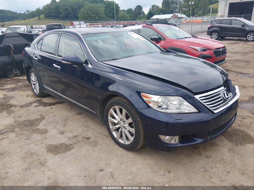 2010 Lexus Ls VIN JTHCL5EF9A5005683 IAAI salvage auction — FRONT END, Salvage (West Virginia), sold $1,450 on 2026-07-23 (photo 1)
