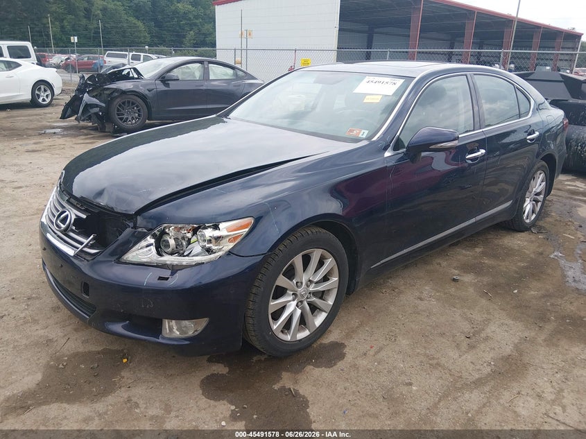 2010 Lexus Ls VIN JTHCL5EF9A5005683 IAAI salvage auction — FRONT END, Salvage (West Virginia), sold $1,450 on 2026-07-23 (photo 2)