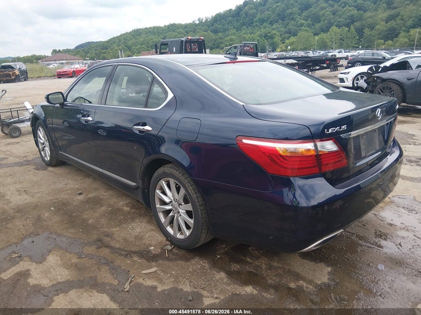 2010 Lexus Ls VIN JTHCL5EF9A5005683 IAAI salvage auction — FRONT END, Salvage (West Virginia), sold $1,450 on 2026-07-23 (photo 3)