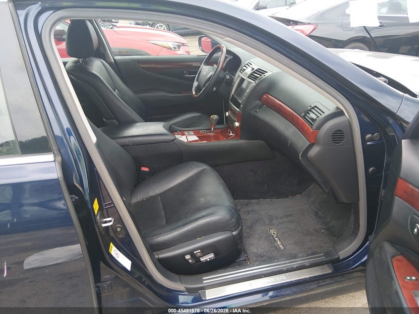 2010 Lexus Ls VIN JTHCL5EF9A5005683 IAAI salvage auction — FRONT END, Salvage (West Virginia), sold $1,450 on 2026-07-23 (photo 5)