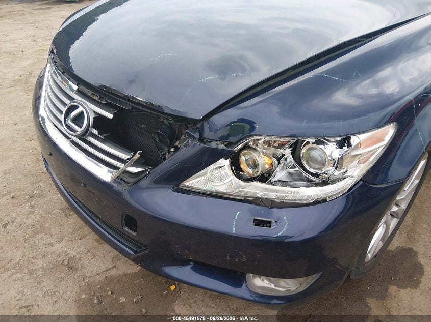 2010 Lexus Ls VIN JTHCL5EF9A5005683 IAAI salvage auction — FRONT END, Salvage (West Virginia), sold $1,450 on 2026-07-23 (photo 6)