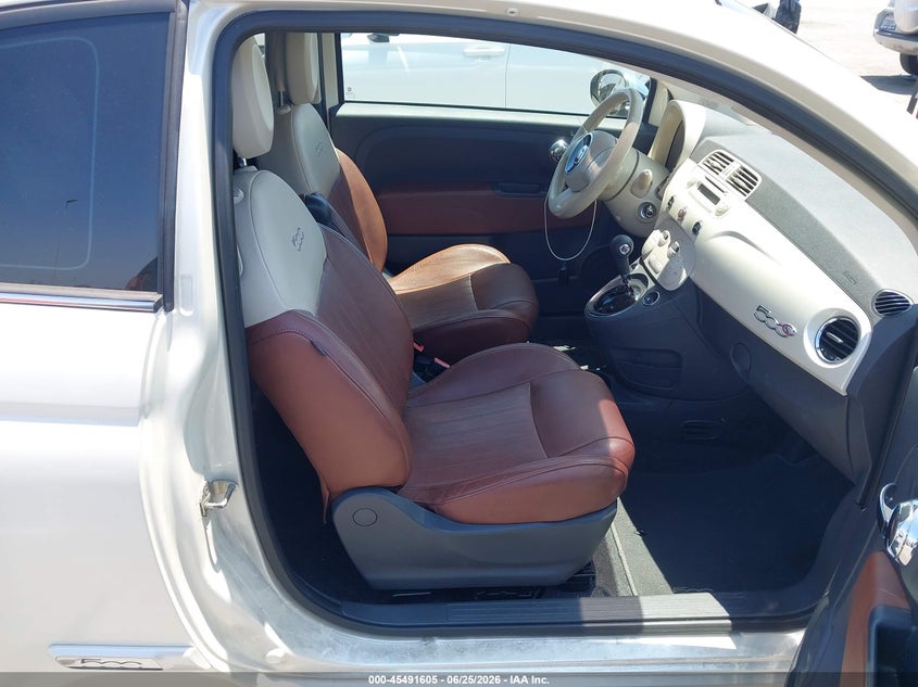 2012 Fiat 500 VIN 3C3CFFER4CT111183 IAAI salvage auction — NORMAL WEAR, Clear - Dealer Only (California), sold $950 on 2026-07-09 (photo 5)