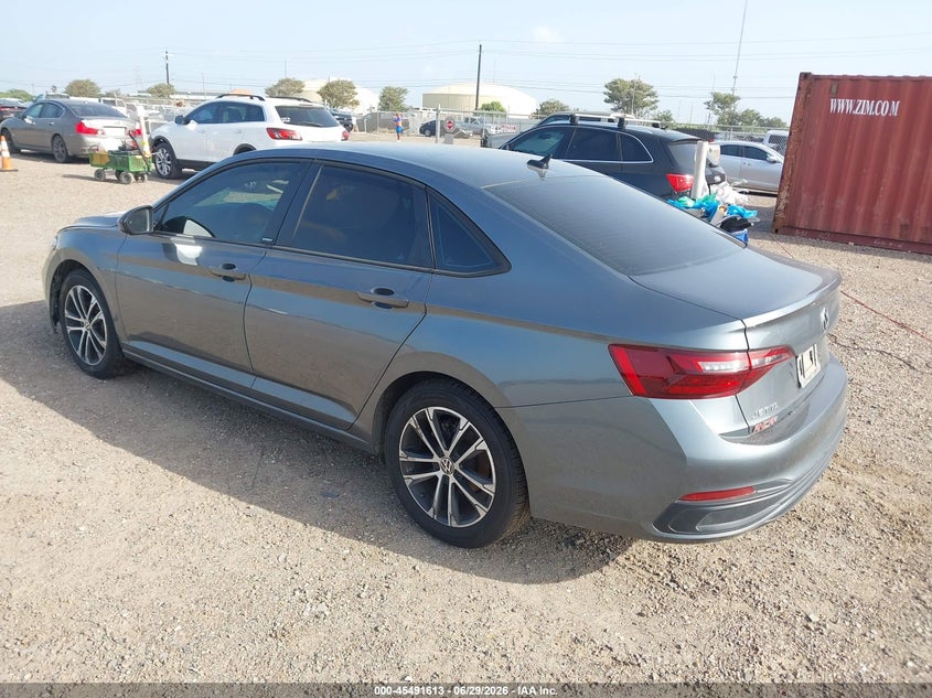 2024 Volkswagen Jetta VIN 3VWBM7BU5RM087536 IAAI salvage auction — FRONT END, Salvage (Texas), sold $2,850 on 2026-08-14 (photo 3)