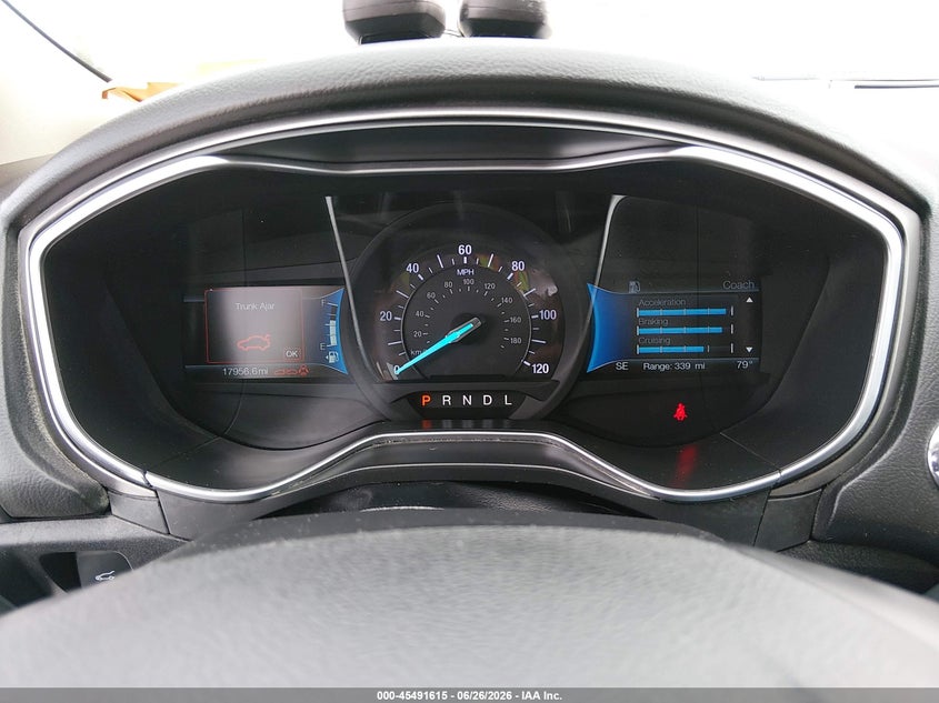 2018 Ford Fusion VIN 3FA6P0UU7JR254380 IAAI salvage auction — NORMAL WEAR, Sf97 (Iowa), sold $12,900 on 2026-09-03 (photo 7)