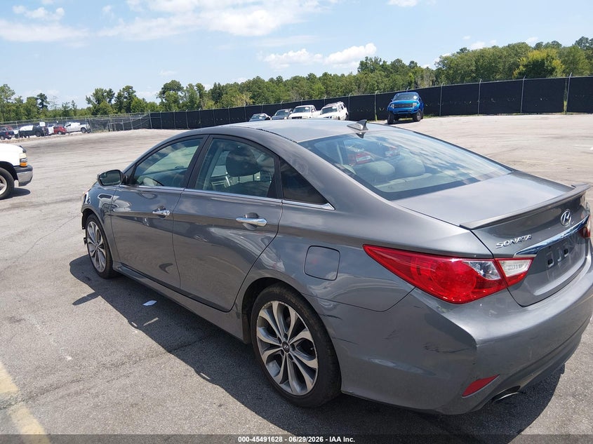 2014 Hyundai Sonata VIN 5NPEC4AC4EH920835 IAAI salvage auction — FRONT END, Salvage (South Carolina), sold $400 on 2026-07-19 (photo 3)