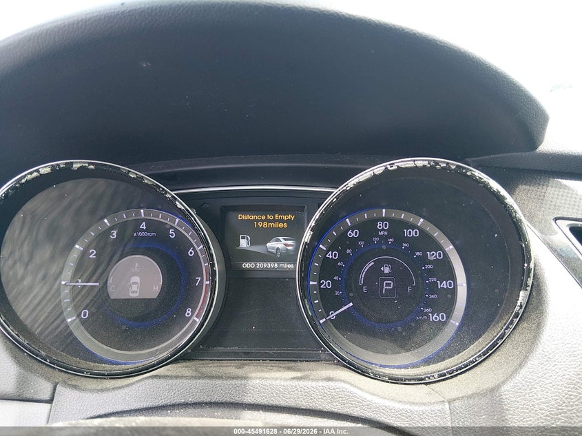 2014 Hyundai Sonata VIN 5NPEC4AC4EH920835 IAAI salvage auction — FRONT END, Salvage (South Carolina), sold $400 on 2026-07-19 (photo 7)