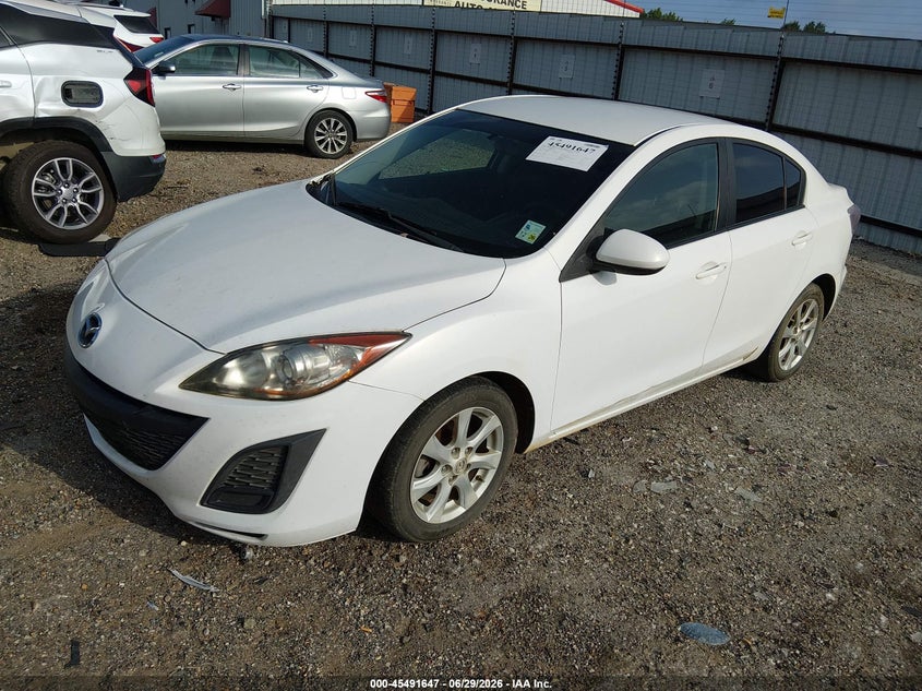 2011 Mazda 3 VIN JM1BL1VG6B1452883 IAAI salvage auction — NORMAL WEAR, Clear (Louisiana), sold $325 on 2026-07-13 (photo 2)