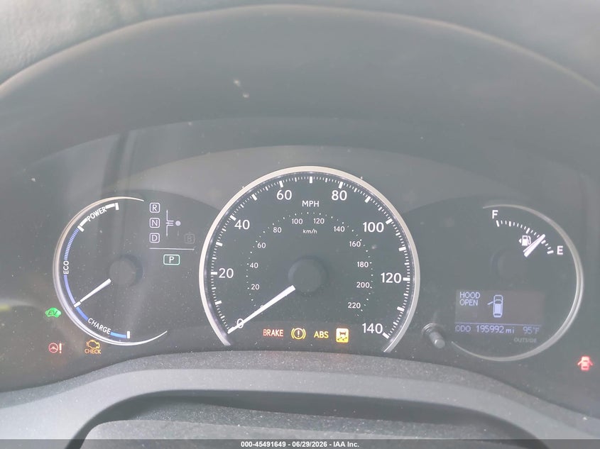 2013 Lexus Ct VIN JTHKD5BH5D2131110 IAAI salvage auction — NORMAL WEAR, Clear (Illinois), sold $2,500 on 2026-07-15 (photo 7)