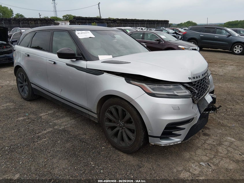 2018 Land rover Range rover velar VIN SALYL2RV1JA715684 IAAI salvage auction — FRONT END, Salvage (Pennsylvania), sold $7,300 on 2026-07-24 (photo 1)