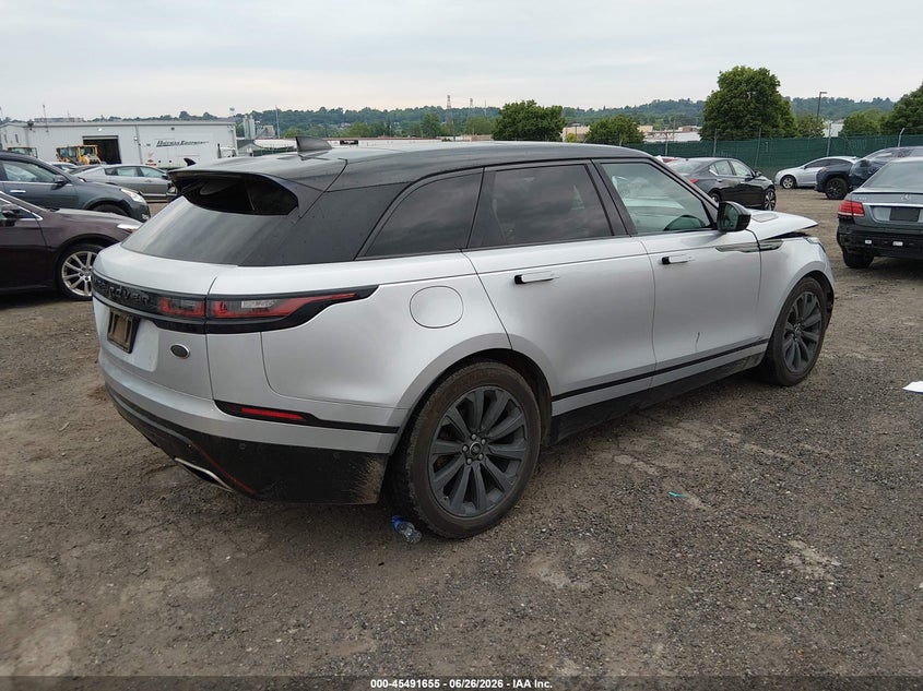 2018 Land rover Range rover velar VIN SALYL2RV1JA715684 IAAI salvage auction — FRONT END, Salvage (Pennsylvania), sold $7,300 on 2026-07-24 (photo 4)