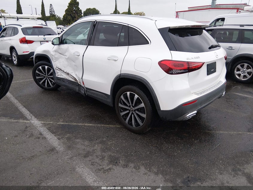 2022 Mercedes-benz Gla-klasse VIN W1N4N4GB5NJ416394 IAAI salvage auction — LEFT SIDE, Salvage (California), sold $10,500 on 2026-07-29 (photo 3)