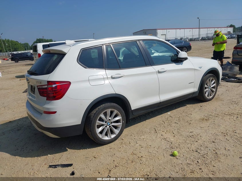 2016 BMW X3 VIN 5UXWX9C53G0D73286 IAAI salvage auction — FRONT END, Salvage (Georgia), sold $1,400 on 2026-07-23 (photo 4)